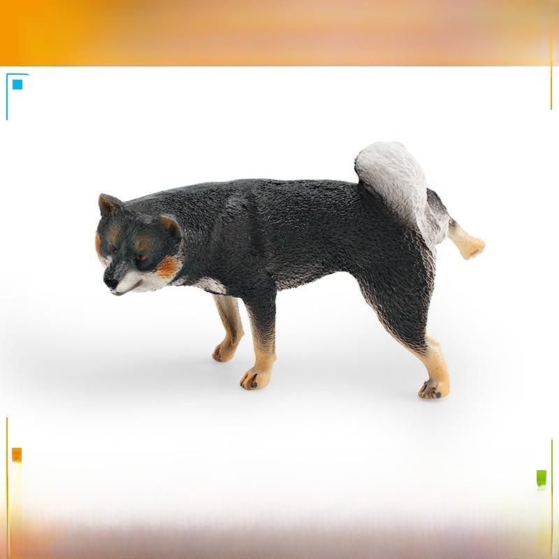 Pvc Realistic Shiba Inu Puppy Figure For Childrens Cognitive Play Animal Decor