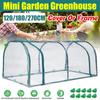 120/180/270cm Outdoor House Canopy Complete Plant Gardening Green with Frame Cover Tunnel New Greenhouse Flower Garden Shed