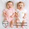 Babyprints Newborn Short Sleeve Bodysuit 2-Pack