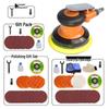 Pneumatic Sander and Polisher for Cars, Walls, and Rust Removal