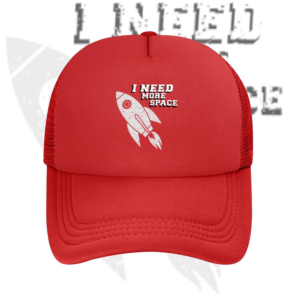 Rocket ship need more space Baseball Cap Anime Graphic Hats Adult Unisex Women Sports Outdoor