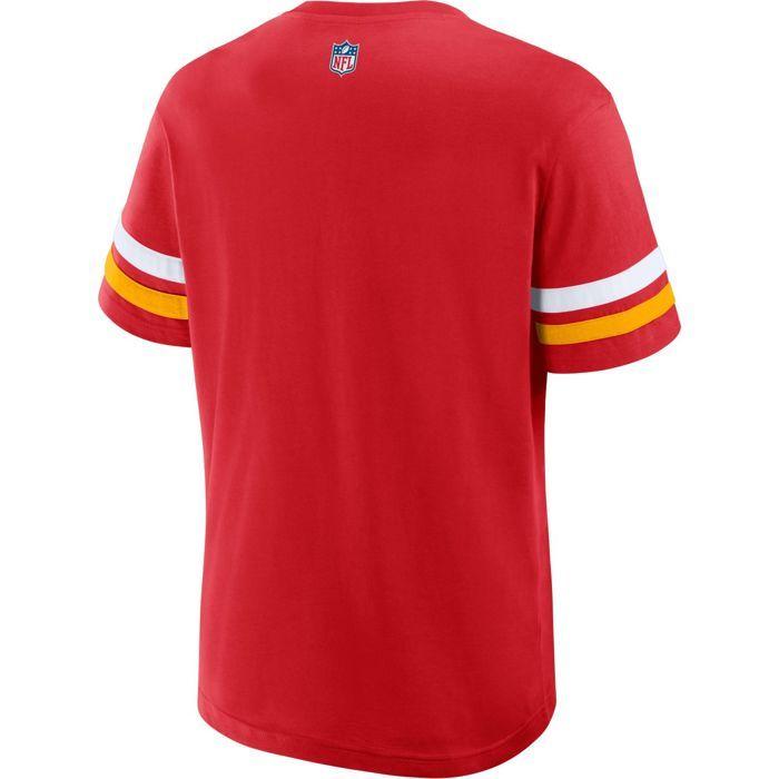 Koszulkka kibica - FANATICS - Kansas City Chiefs - 100% bawełna - Krótki rękaw - Design retro