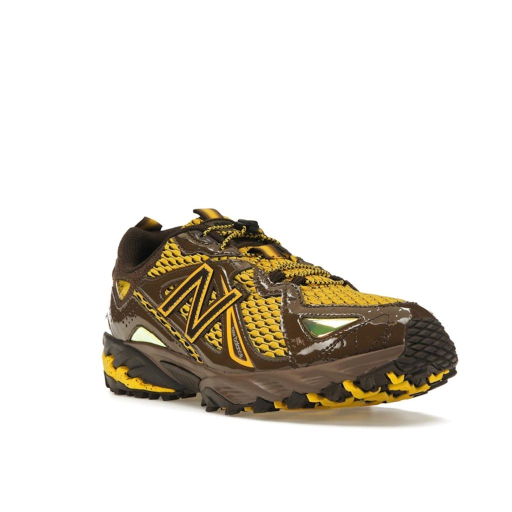 New Balance Aminé x 610 The Mooz Unisex Sneakers Brown Desert-Palm True-Yellow ML610TAM