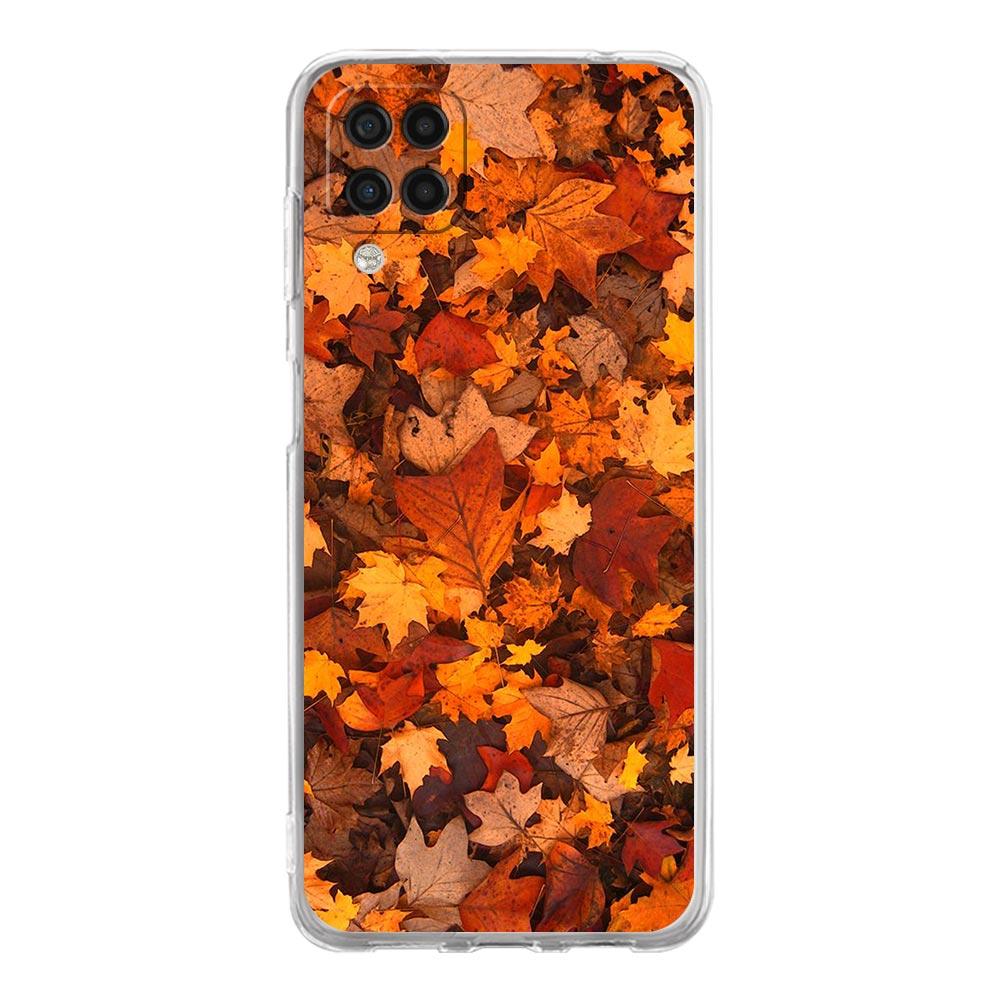 Leaves Maple Leaf Autumn Phone Case For Samsung A03 A13 A23 A33 A53 A73 Galaxy A01 A03s A11 A21s A31 A41 A51 A52 A71 M31 Cover
