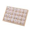 Bamboo Jewelry Display Stand for Necklaces and Earrings