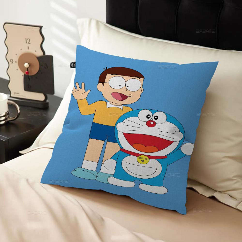 D-Dorae-monS AMINE Personalized Picture Text Home Decorative Pillows Household Gifts 45x45cm