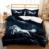 3D Animal Pattern Bedding Set, Bedroom Duvet and Pillowcase 2 Pieces/3 Pieces AU240 * 270 Extra Large Home Decoration