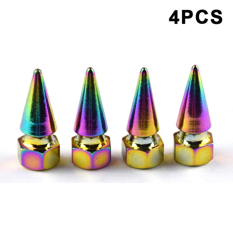 4/5Pcs Tire Valve Stem Caps Anodized Aluminum Wheel Valve Covers Accessories Universal Cars SUVs Bikes Trucks And Motorcycles‘ Stem Caps1
