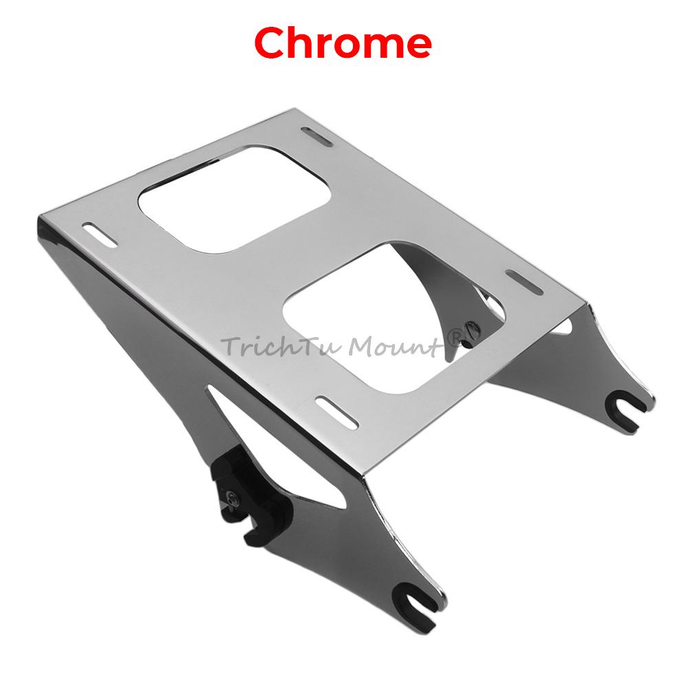 Detachable Two Up Tour Pak Pack Mounting Luggage Rack Steel Alloy Motorcycle For Harley Davidson 2014-25 FLHR FLHRC FLHRSE FLHX