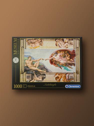 Clementoni Michelangelo The Creation of Adam 1000-Piece Jigsaw Puzzle