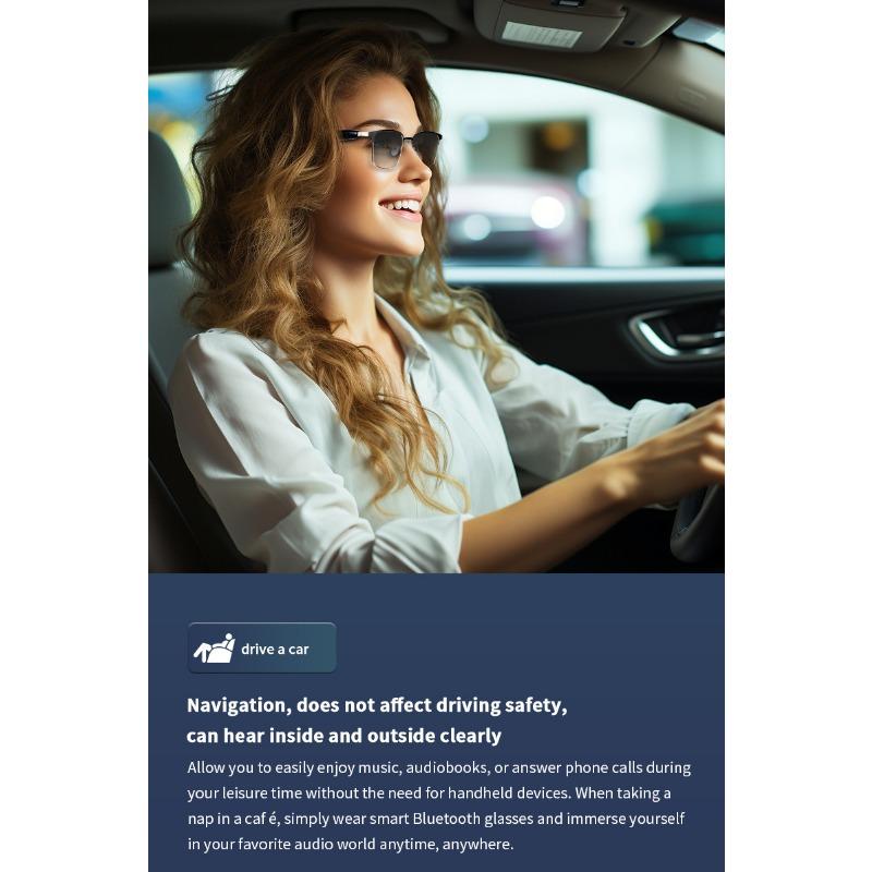 Ochelari inteligenți Bluetooth care își schimbă culoarea cu protecție UV pentru ascultarea muzicii și efectuarea apelurilor, ochelari audio cu căști pentru efectuarea apelurilor