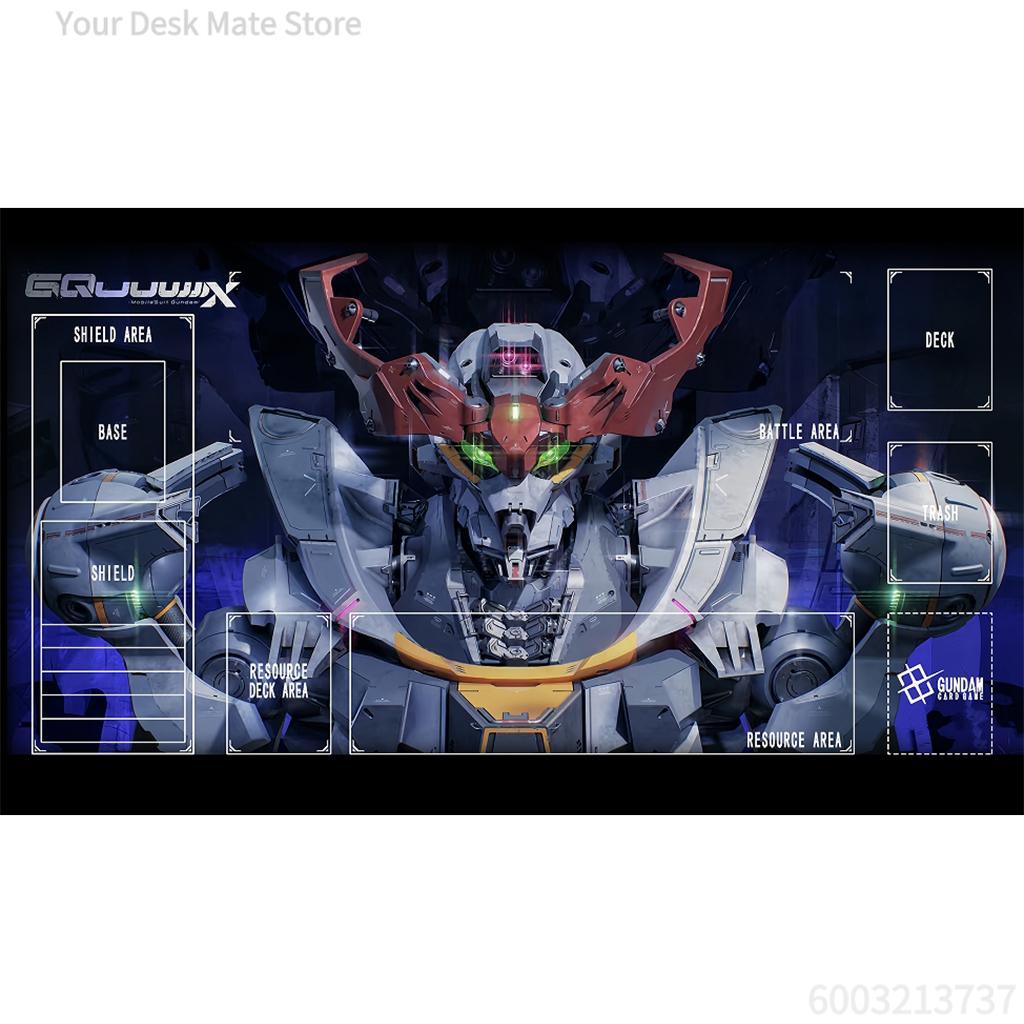 Gundam Playmat Self Made The Witch From Mercury Rubber Anti-slip GCG Battle Card Mat Anime Gift