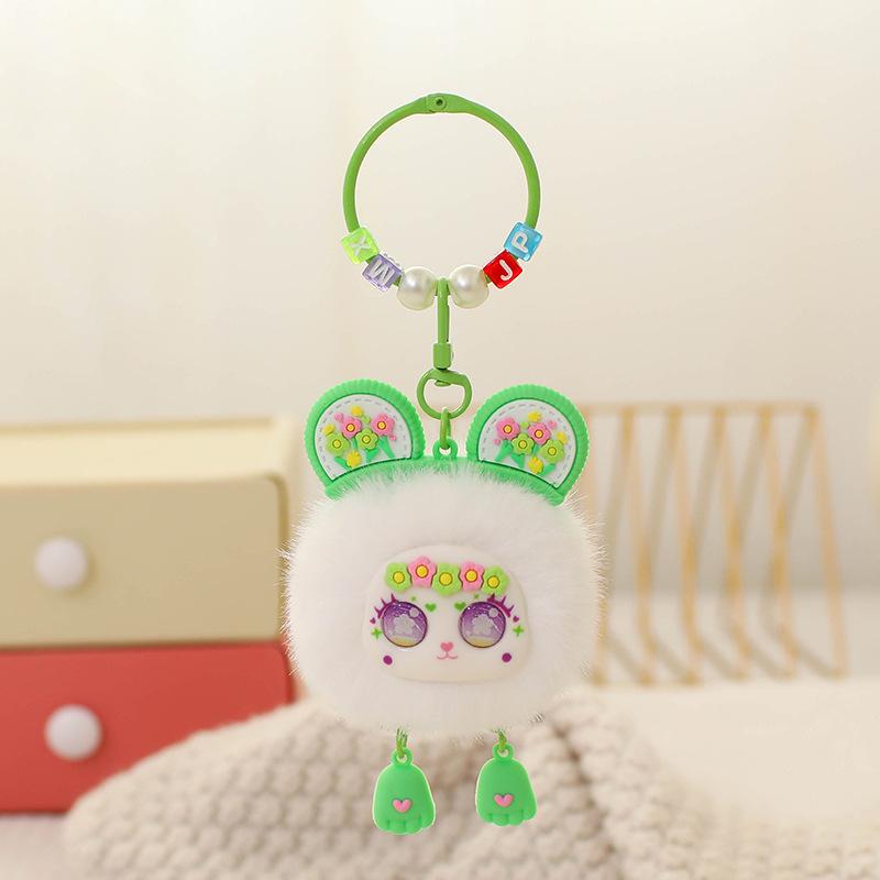 Guochao elf plush doll keychain cute plush bag accessories doll pendant accessories small gifts