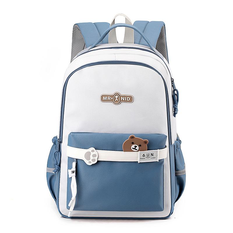 Damen-Cartoon-Rucksack, großes Fassungsvermögen, College-Stil