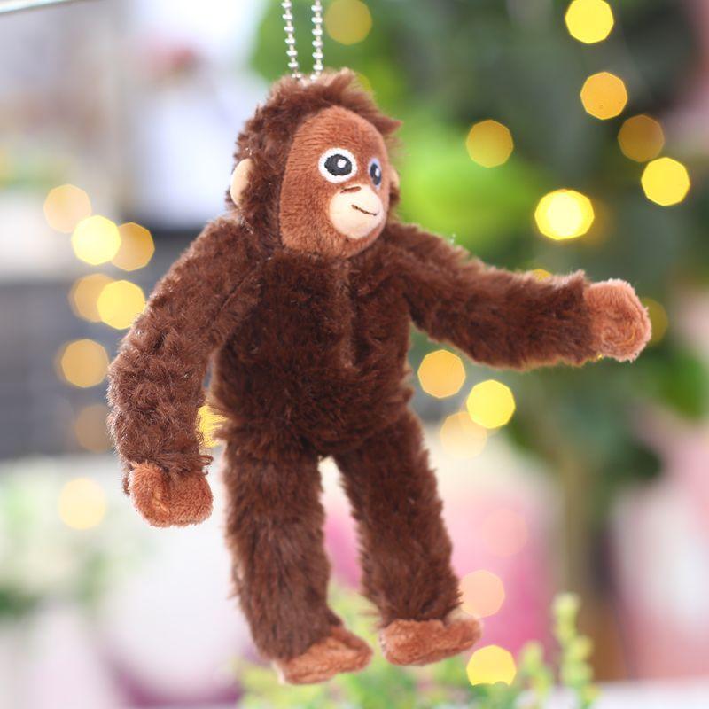 Cute Little Monkey Pendant, Plush Toy Doll, Gorilla Doll Keychain