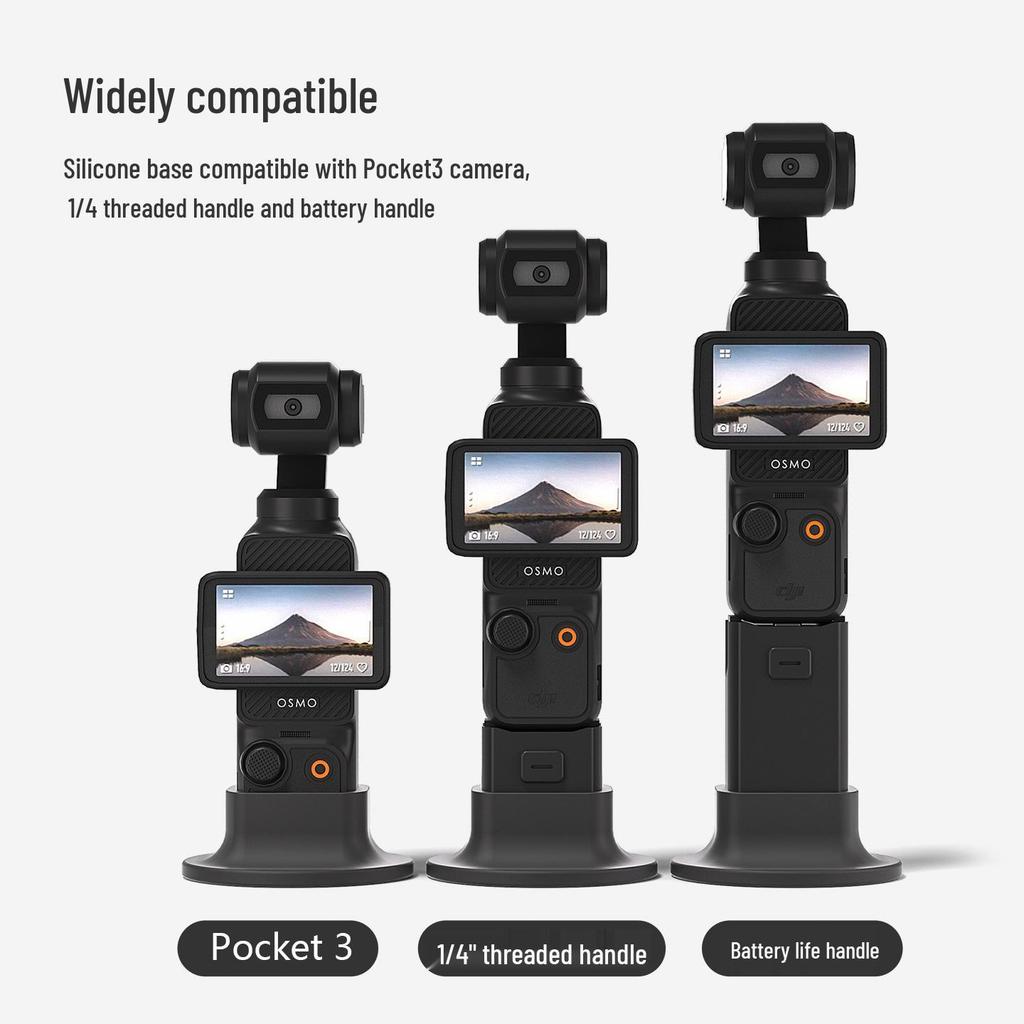 DJI Pocket 3 Silicone Anti-Slip Stabilization Base for OSMO Pocket Camera Accessories