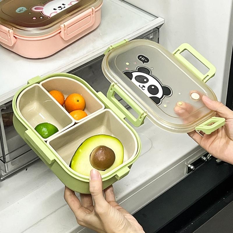 Stackable Bentos Box With Removable Inserts Multi Compartment Food Storage Container For Outdoor Activity