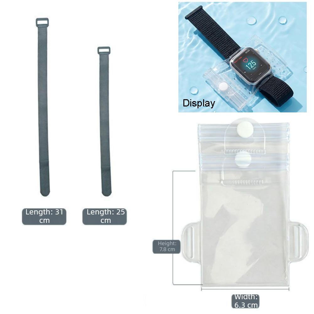 Sealed Swim Smartwatch Protector IPX8 Waterproof Children s Watch Seal Bag Swimming Style 1