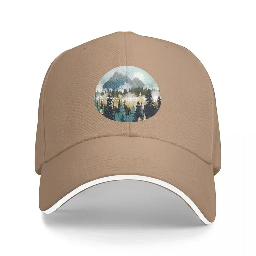 Misty Pines Baseball Cap Vintage Sports Cap Hat Baseball Cap Mens Tennis Women's Sun Protection