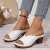 High-heeled Shoes, Flip-flops, Women's Shoes, Chunky Heels, Sandals