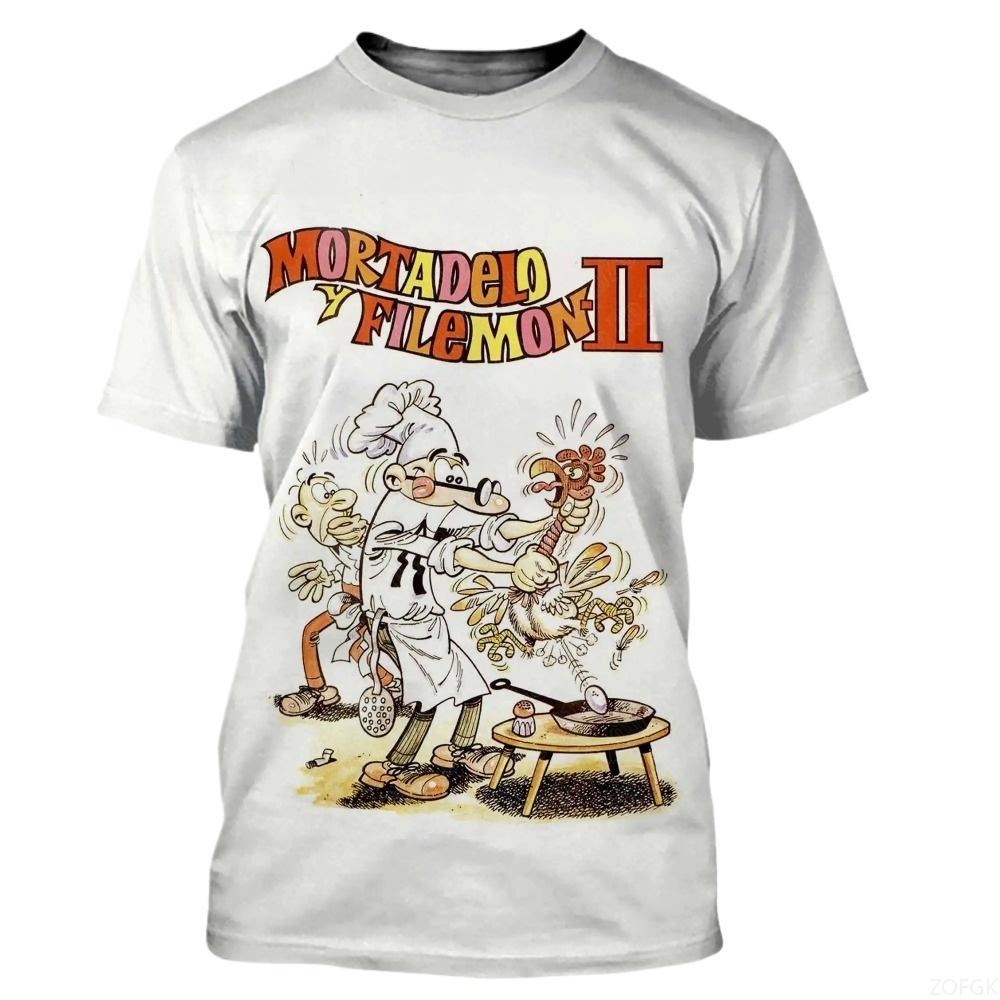 3D Summer Fashion Trend Anime Loose Casual Printed Short Sleeved Personalized Comfortable Round Neck T-shirt