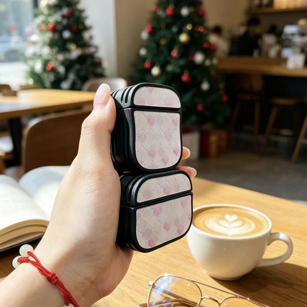 Girls heart powder diamond earphone case for Apple AirPods 1 earphone case AirPods Pro 1 soft