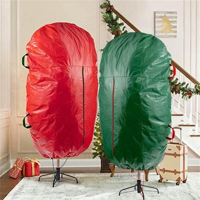 Torba do przechowywania choinki pasuje do 7 stóp. Xmas Tree Wytrzymały polietylen, wodoodporna torba do przechowywania choinek