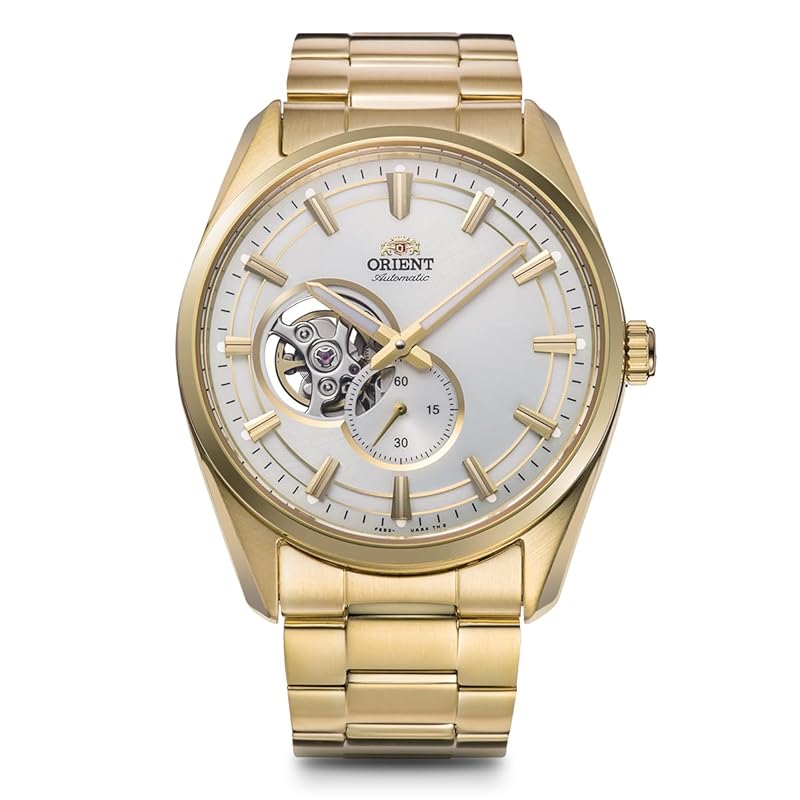 

[ORIENT]ORIENT automatic watch contemporary semi-skeleton mechanical automatic Comes with domestic manufacturer warranty open heart RN-AR0007S men s