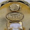 Chanel COCO Mark Matelasse Earring Vintage Plated Gold 39.8g Women Used