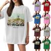 Women's Casual Letter Print Short-sleeved Top T-shirt