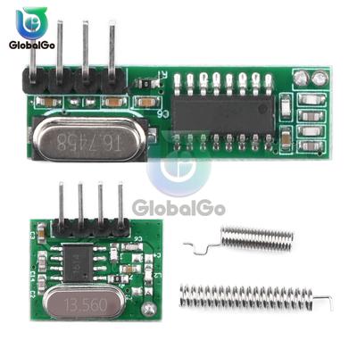 433 Mhz Superheterodyne RF Receiver and Transmitter Module 433Mhz Remote Controls For Arduino Wireless Module Diy Kits