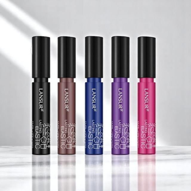 LANSUR - Colorful Curled Mascara - 5 Colors 01# Black - 8g