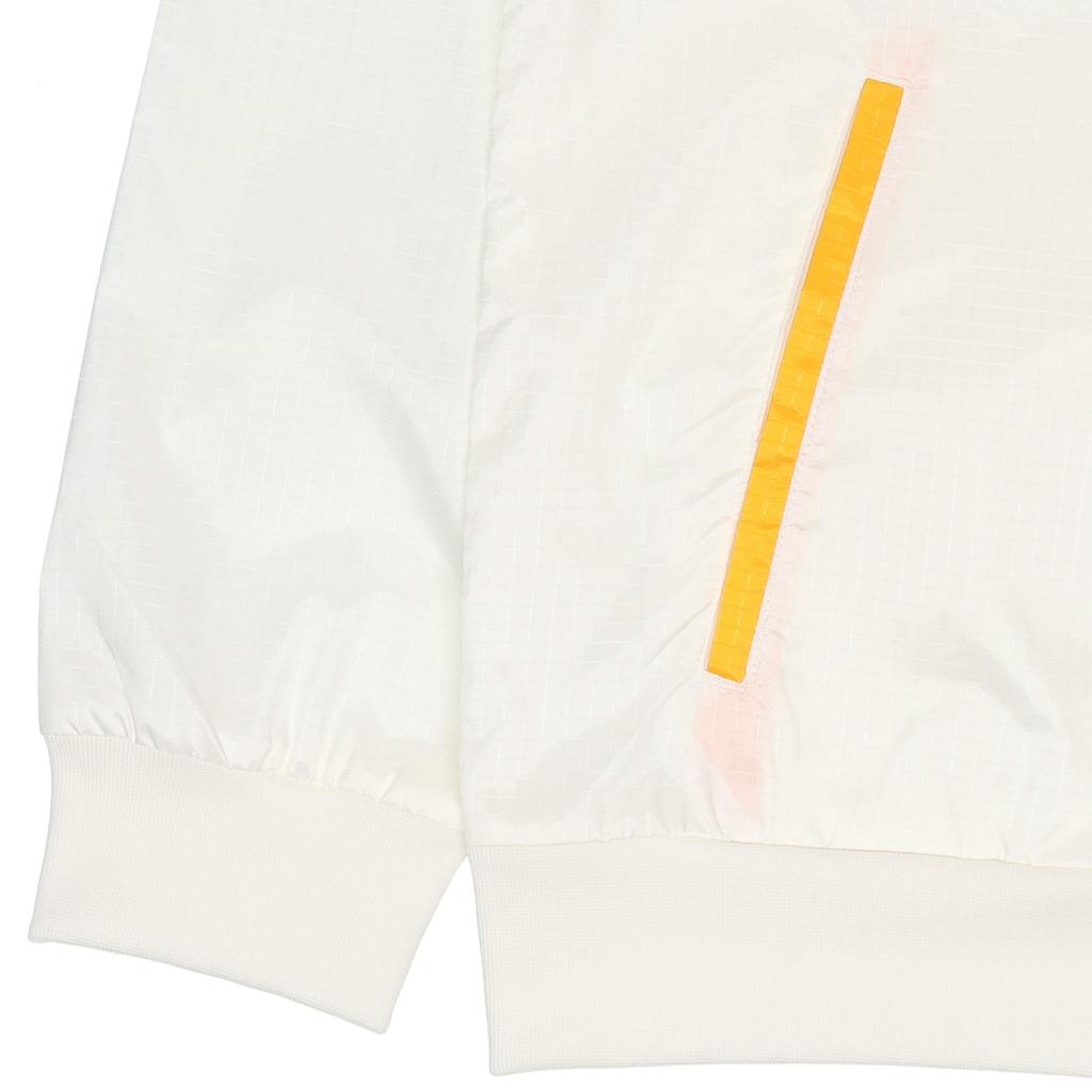 Nike Letter Print Spliced Long Sleeve Jacket Kids Jackets White DQ9136-133