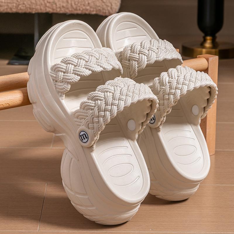 Fashion Comwarm Fashion Women's Slippers Platform Outdoor Female Slides Slip On Concise Slides EVA Soft Sole Comfortable Women's Sandals