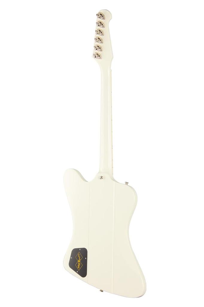 Epiphone /Inspired by Gibson Custom 1963 Firebird V With Maestro Vibrola Reissue Polaris White