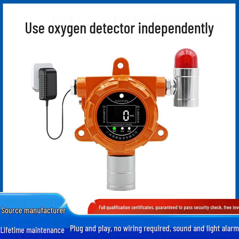 Multi-Gas Detector: O2, Combustible, CO, H2S