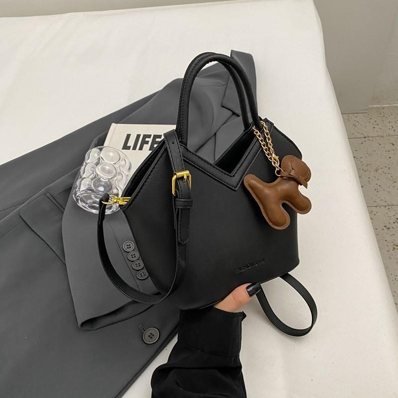 Tote Shoulder Single Bag Commuter Underarm Bag Large Capacity Women Material Pu