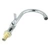 Bathroom Faucet Bent Cold Water Kitchen Sink Plating