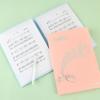 4 Pages Plastic Sheet Music Folder A4 Size Storage Holder for Chorus Art Student