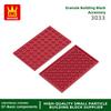 12Pcs/Lot 3033 6x10 Basic Plate Builidng Bricks Moc Parts Works With featuring Blocks DO IT YOURSELF Children's Assembly Playthings Gift Idea Box
