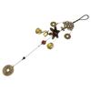 Copper Alloy Wind Chimes Wind Chimes Diameter 8.0cm Fittings High Quality Home Decoration Replacement 45cm New Door Decoration