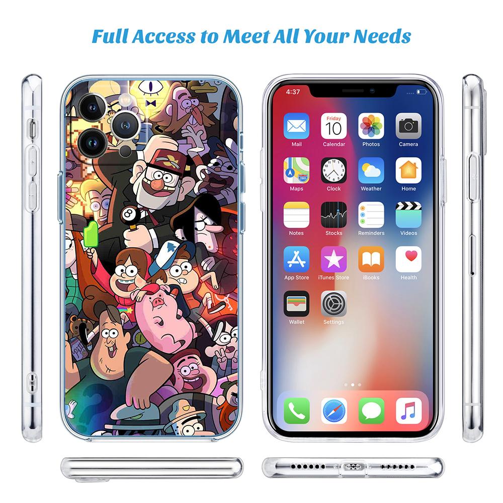 LO46 G-Gravity F-Falls Phone Case for Motorola Moto Edge 20 30 40 50 S30 Fusion Ultra Pro Neo Lite + G200 G23