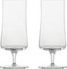 ZWIESEL GLAS Beer Glasses, Break-Resistant, Beer Basic, for Pilsner Beer, Pair of 2, Machine-Made (m130006)