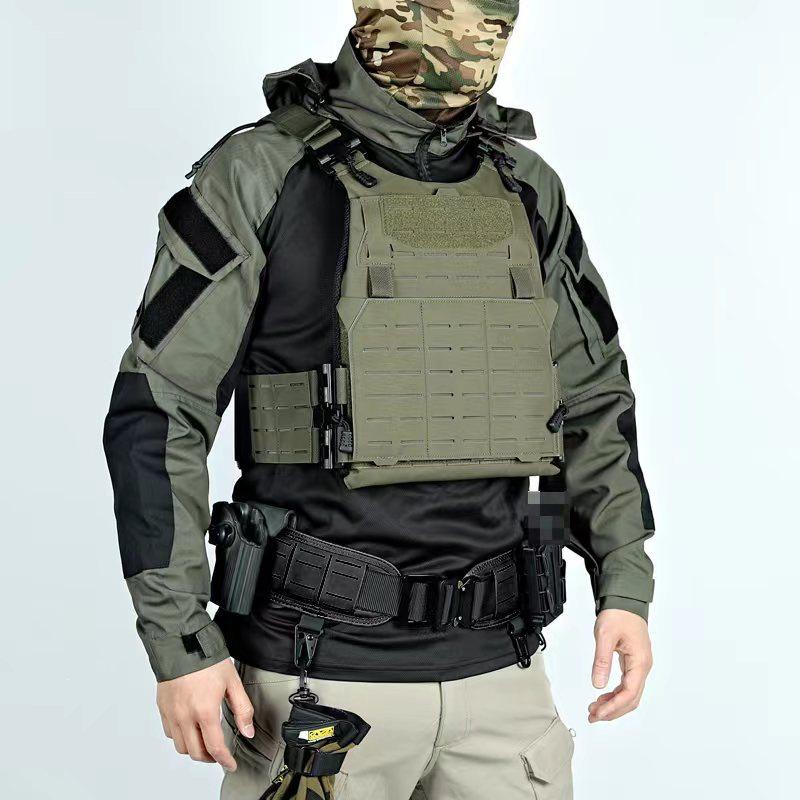 New Strike II Camouflage Frog Suit: Breathable, Long Sleeve, Multi-Pocket Outdoor Military Clothing, Plus Size