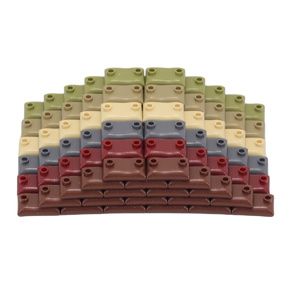 Parts Small Particles Building Block Sandbag Parts Building Block Base Scene Building Block Accessories Ornament