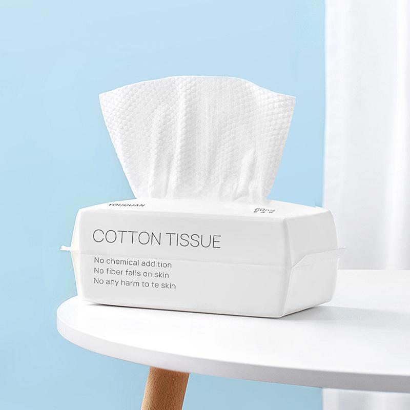 100pcs Soft Cotton Towel Disposable Face Towel Home Travel Face Towel Make Up Tissue Soft Facial Cleaning Skin Care Washing