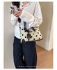 Women's 2026 Trendy Polka Dot Shoulder Bag - Large Capacity for Summer Fashion and Work Commute