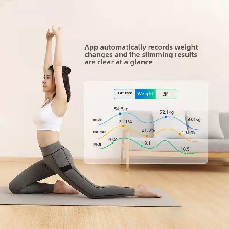 High Quality Household Intelligent Body Fat Scale Charging Model Human Electronic Scale Professional High-precision Weighing