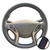 Hand-stitched Black Artificial Leather 2011-2016 Avante i30 2012-2016 Steering Wheel Cover For Hyundai Elantra Car Accessories