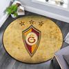 Galatasaray SK2 Round Area Rug,Carpet Rug for Living Room Bedroom Sofa Playroom Decor,Non-slip Floor Mat